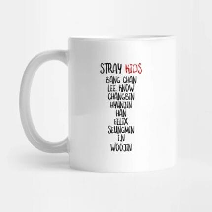 Stray Kids Coffee Mug - Official KPOP Merchandise for STAYs in UAE