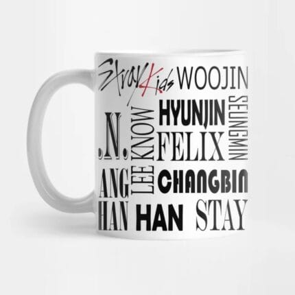 Stray Kids Coffee Mug - Official KPOP Merchandise for STAYs in UAE