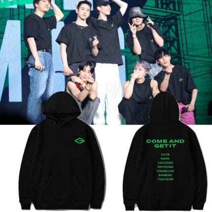 GOT7 Hoodie | K-Pop Merchandise | Fandom AHGASE Collection