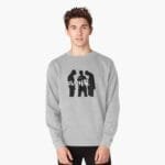 KPOP Boys Sweatshirt – Unisex Casual Concert Pullover for Men & Women with Letter Print