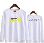 KPOP Boys Sweatshirt – Unisex Casual Concert Pullover for Men & Women with Letter Print