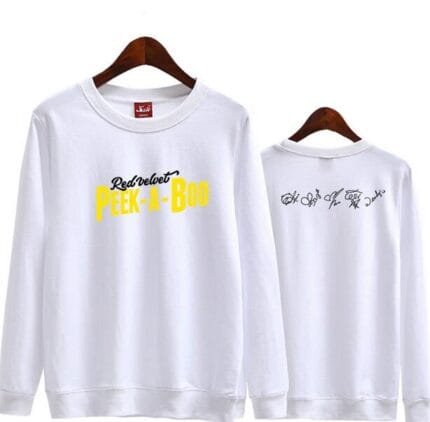 KPOP Boys Sweatshirt – Unisex Casual Concert Pullover for Men & Women with Letter Print