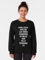 KPOP Boys Sweatshirt – Unisex Casual Concert Pullover for Men & Women with Letter Print
