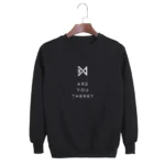 KPOP Boys Sweatshirt – Unisex Casual Concert Pullover for Men & Women with Letter Print