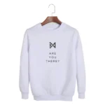 KPOP Boys Sweatshirt – Unisex Casual Concert Pullover for Men & Women with Letter Print