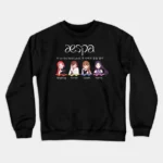 KPOP Boys Sweatshirt – Unisex Casual Concert Pullover for Men & Women with Letter Print