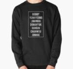 KPOP Boys Sweatshirt – Unisex Casual Concert Pullover for Men & Women with Letter Print