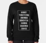 KPOP Boys Sweatshirt – Unisex Casual Concert Pullover for Men & Women with Letter Print