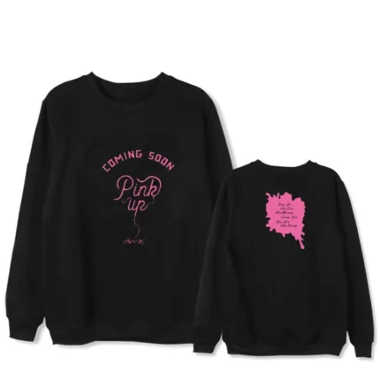 KPOP Boys Sweatshirt – Unisex Casual Concert Pullover for Men & Women with Letter Print