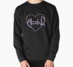 KPOP Boys Sweatshirt – Unisex Casual Concert Pullover for Men & Women with Letter Print