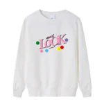 KPOP Boys Sweatshirt – Unisex Casual Concert Pullover for Men & Women with Letter Print