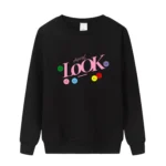 KPOP Boys Sweatshirt – Unisex Casual Concert Pullover for Men & Women with Letter Print