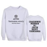 KPOP Boys Sweatshirt – Unisex Casual Concert Pullover for Men & Women with Letter Print