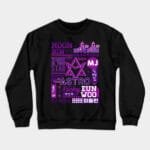 KPOP Boys Sweatshirt – Unisex Casual Concert Pullover for Men & Women with Letter Print
