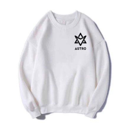 KPOP Boys Sweatshirt – Unisex Casual Concert Pullover for Men & Women with Letter Print