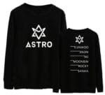 KPOP Boys Sweatshirt – Unisex Casual Concert Pullover for Men & Women with Letter Print