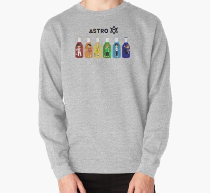 KPOP Boys Sweatshirt – Unisex Casual Concert Pullover for Men & Women with Letter Print