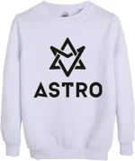 KPOP Boys Sweatshirt – Unisex Casual Concert Pullover for Men & Women with Letter Print