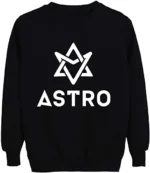 KPOP Boys Sweatshirt – Unisex Casual Concert Pullover for Men & Women with Letter Print