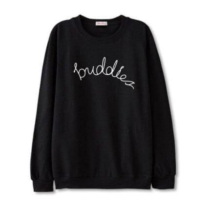 KPOP Boys Sweatshirt – Unisex Casual Concert Pullover for Men & Women with Letter Print