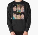 KPOP Boys Sweatshirt – Unisex Casual Concert Pullover for Men & Women with Letter Print