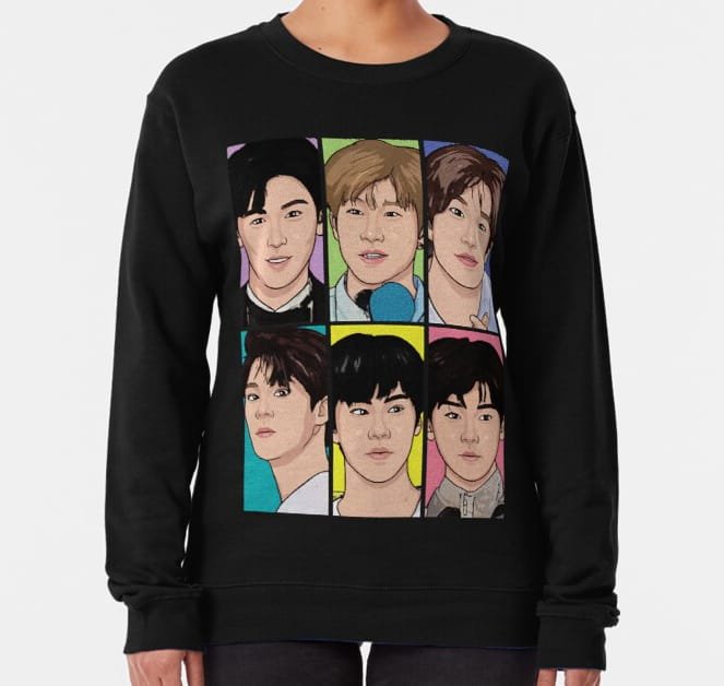 KPOP Boys Sweatshirt – Unisex Casual Concert Pullover for Men & Women with Letter Print KPOP Boys Sweatshirt – Unisex Casual Concert Pullover for Men & Women with Letter Print