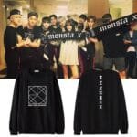 KPOP Boys Sweatshirt – Unisex Casual Concert Pullover for Men & Women with Letter Print