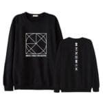 KPOP Boys Sweatshirt – Unisex Casual Concert Pullover for Men & Women with Letter Print