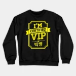 KPOP Boys Sweatshirt – Unisex Casual Concert Pullover for Men & Women with Letter Print