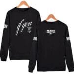 KPOP Boys Sweatshirt – Unisex Casual Concert Pullover for Men & Women with Letter Print