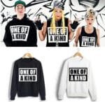 KPOP Boys Sweatshirt – Unisex Casual Concert Pullover for Men & Women with Letter Print