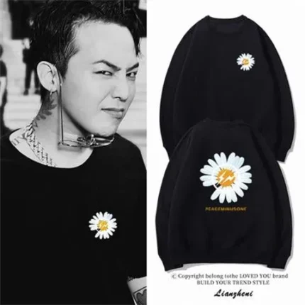KPOP Boys Sweatshirt – Unisex Casual Concert Pullover for Men & Women with Letter Print