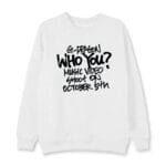 KPOP Boys Sweatshirt – Unisex Casual Concert Pullover for Men & Women with Letter Print