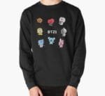 KPOP Boys Sweatshirt – Unisex Casual Concert Pullover for Men & Women with Letter Print