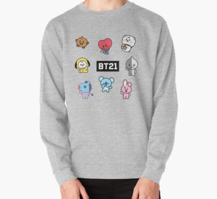 KPOP Boys Sweatshirt – Unisex Casual Concert Pullover for Men & Women with Letter Print