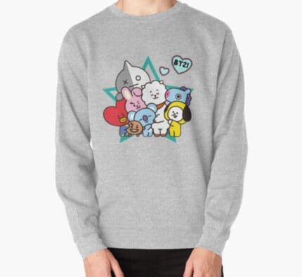 KPOP Boys Sweatshirt – Unisex Casual Concert Pullover for Men & Women with Letter Prin