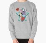 KPOP Boys Sweatshirt – Unisex Casual Concert Pullover for Men & Women with Letter Prin