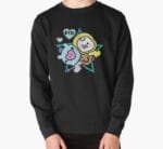 KPOP Boys Sweatshirt – Unisex Casual Concert Pullover for Men & Women with Letter Prin