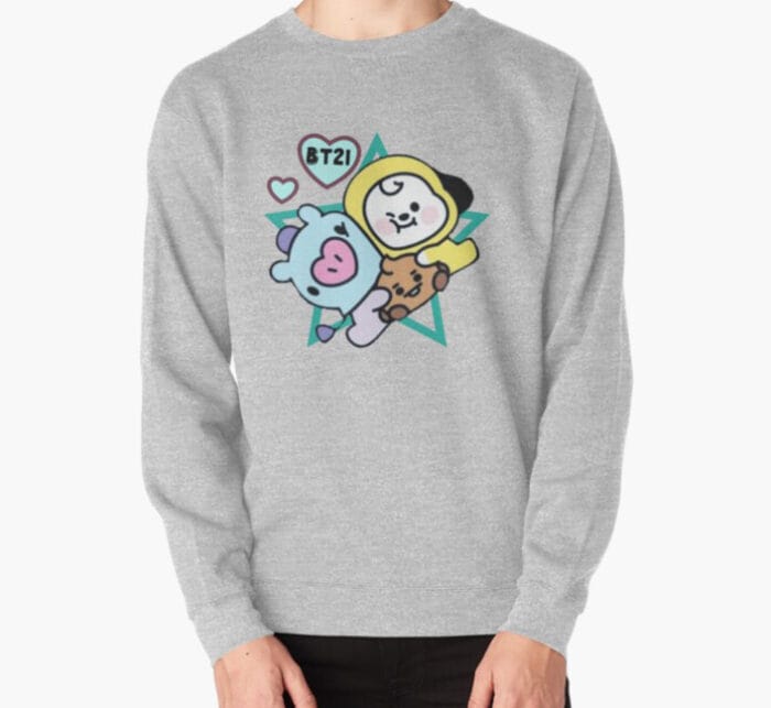 KPOP Boys Sweatshirt – Unisex Casual Concert Pullover for Men & Women with Letter Prin