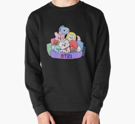 KPOP Boys Sweatshirt – Unisex Casual Concert Pullover for Men & Women with Letter Prin