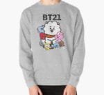 KPOP Boys Sweatshirt – Unisex Casual Concert Pullover for Men & Women with Letter Prin