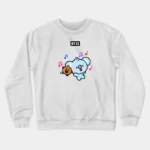 KPOP Boys Sweatshirt – Unisex Casual Concert Pullover for Men & Women with Letter Prin