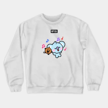 KPOP Boys Sweatshirt – Unisex Casual Concert Pullover for Men & Women with Letter Prin