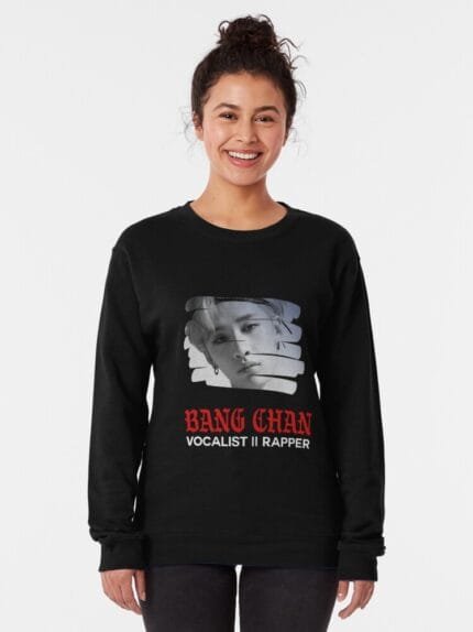 KPOP Boys Sweatshirt – Unisex Casual Concert Pullover for Men & Women with Letter Print