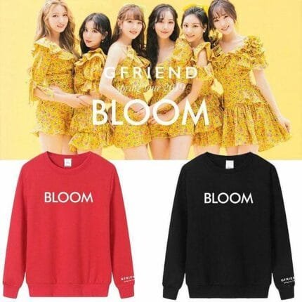 KPOP Boys Sweatshirt – Unisex Casual Concert Pullover for Men & Women with Letter Print