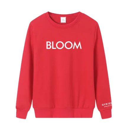 KPOP Boys Sweatshirt – Unisex Casual Concert Pullover for Men & Women with Letter Print