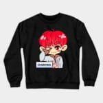 KPOP Boys Sweatshirt – Unisex Casual Concert Pullover for Men & Women with Letter Print