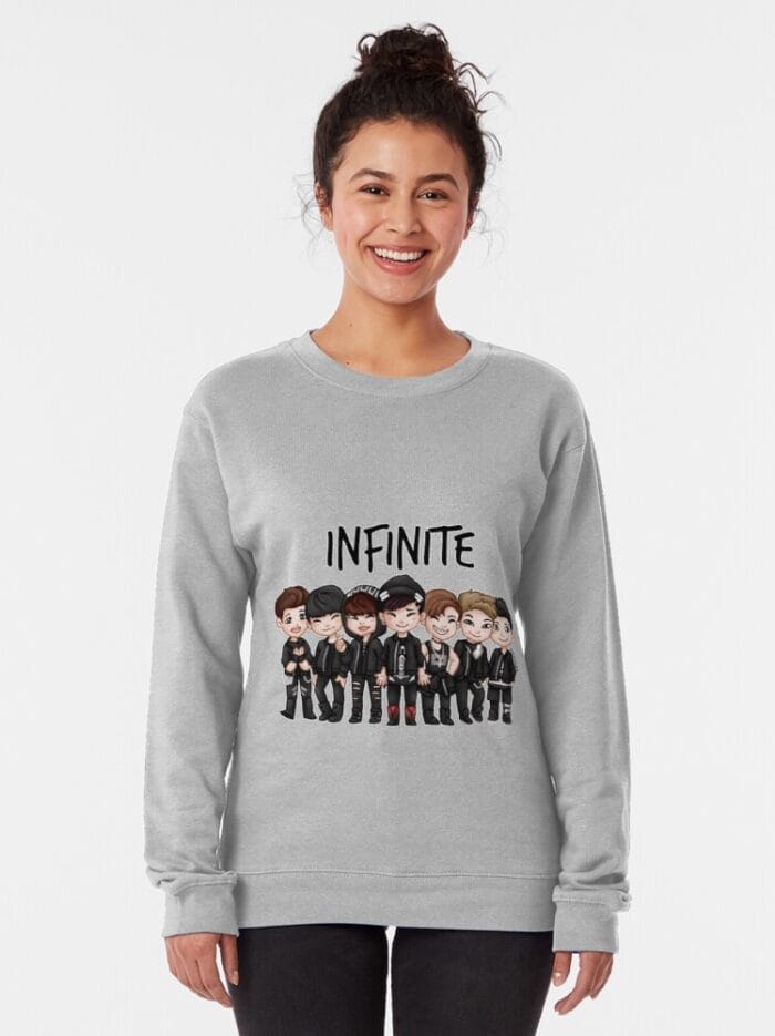 KPOP Boys Sweatshirt – Unisex Casual Concert Pullover for Men & Women with Letter Print