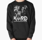 KPOP Boys Sweatshirt – Unisex Casual Concert Pullover for Men & Women with Letter Print