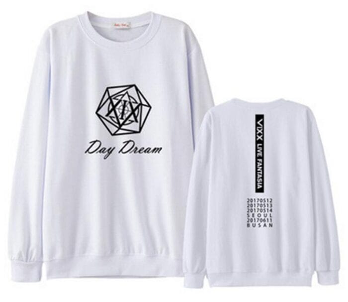 KPOP Boys Sweatshirt – Unisex Casual Concert Pullover for Men & Women with Letter Print